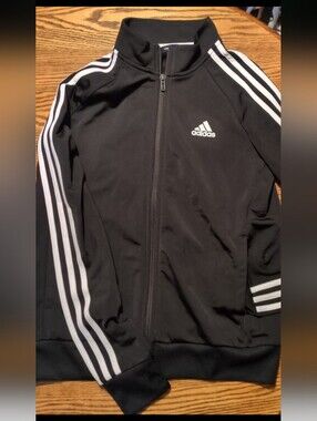 Adidas zip up track jacket
